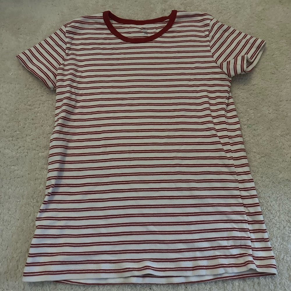 Red Stripped Brandy Tshirt